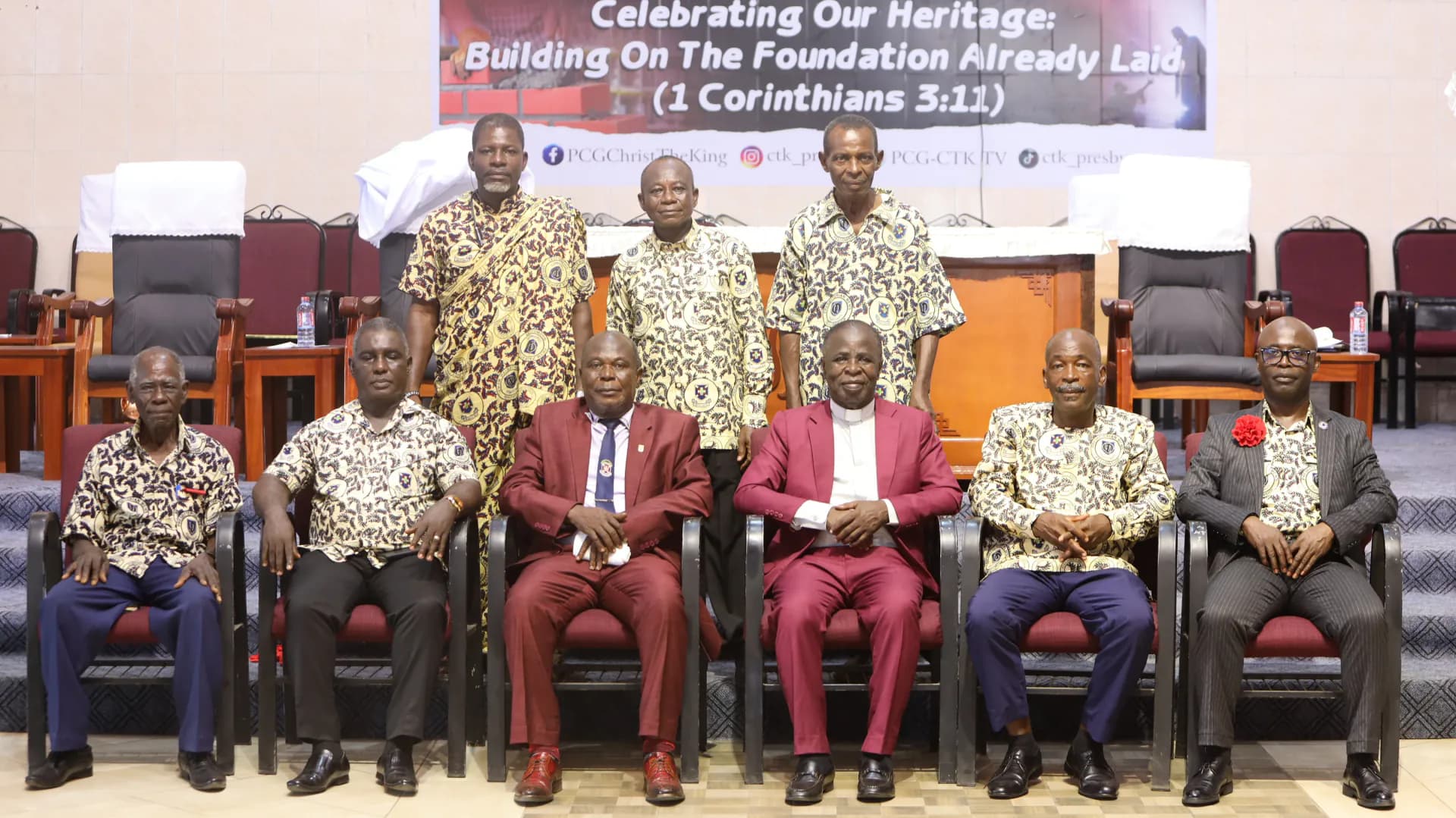 The Men's Fellowship executive committee